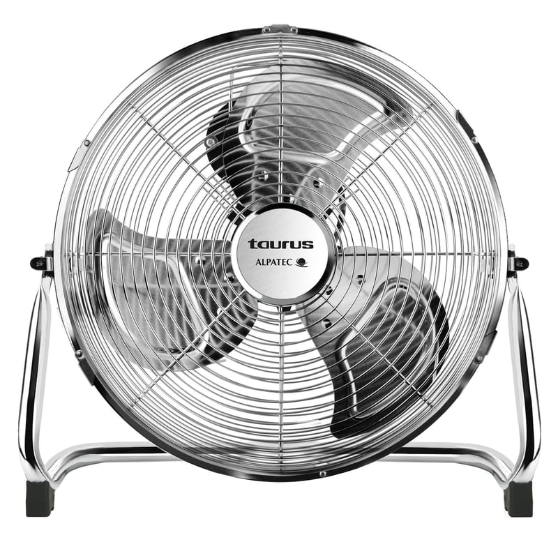 Stojanový ventilátor Taurus Sirocco 18, 120 W, priemer 45 cm, 3 rýchlosti, kovové lopatky, nastaviteľný uhol sklonu, protišmyková základňa