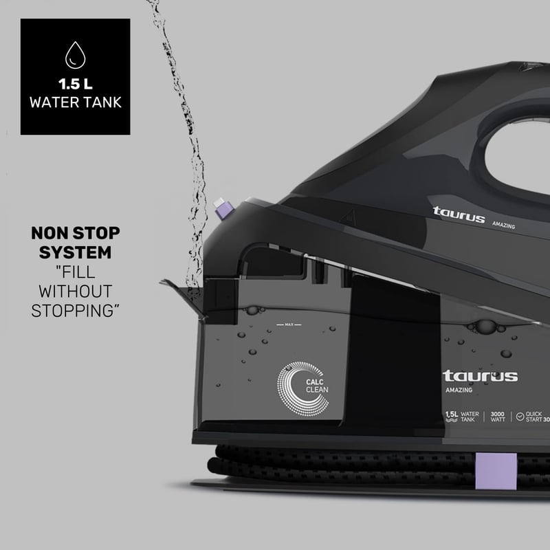 Taurus SSD3000 vasalóállomás 7 bar nyomás 3000W elektronikus gőzlökés