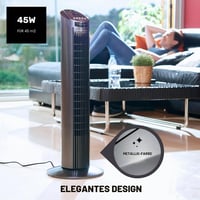Taurus TF780 Babel RC Samostojeći ventilator s daljinskim upravljačem, 45 W, 3 brzine, bijeli, samostojeći stupni ventilator 2