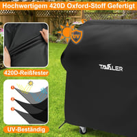 Tavaler Grillhuzat Vízálló 140x65x120cm Oxford Szövet Grill Védőhuzat 3
