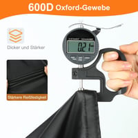 Tavaler Grillhuzat Vízálló 90x70x110cm 600D Oxford Szövet Gázgrill Védőhuzat 3