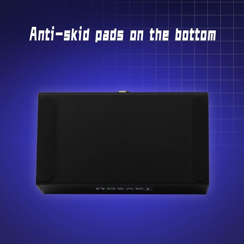 Tavsou Dual Switch Gitár Effekt Pedál TRS Kábellel 6.35mm