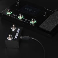 Tavsou Dual Switch Gitár Effekt Pedál TRS Kábellel 6.35mm 6