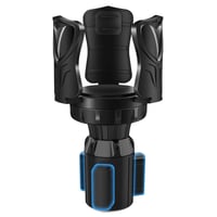 Adaptor suport pahar auto Tawveml, suport pentru băuturi reglabil cu bază detașabilă, fixare flexibilă, 0,3-1,3 l (6-11,2 cm), compatibil cu locașul pentru scrumieră 1