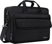 Taygeer 17 Colos Laptop Táska - Bővíthető, Vízálló Üzleti Aktatáska Férfiaknak és Nőknek, Hordozható Válltáska Notebook/Tablet/HP/Dell Eszkö 1