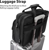 Taygeer 17 Colos Laptop Táska - Bővíthető, Vízálló Üzleti Aktatáska Férfiaknak és Nőknek, Hordozható Válltáska Notebook/Tablet/HP/Dell Eszkö 5