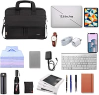 Taygeer 17 hüvelykes laptop táska vízálló üzleti válltáska férfiaknak utazáshoz 9