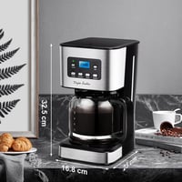 Taylor Swoden Darcy 950W Filteres Kávéfőző, 1,5L Kapacitás, 12 Csészés, Időzítővel, Automata Kikapcsolással, Csepegésgátlóval és Melegen Tar 6