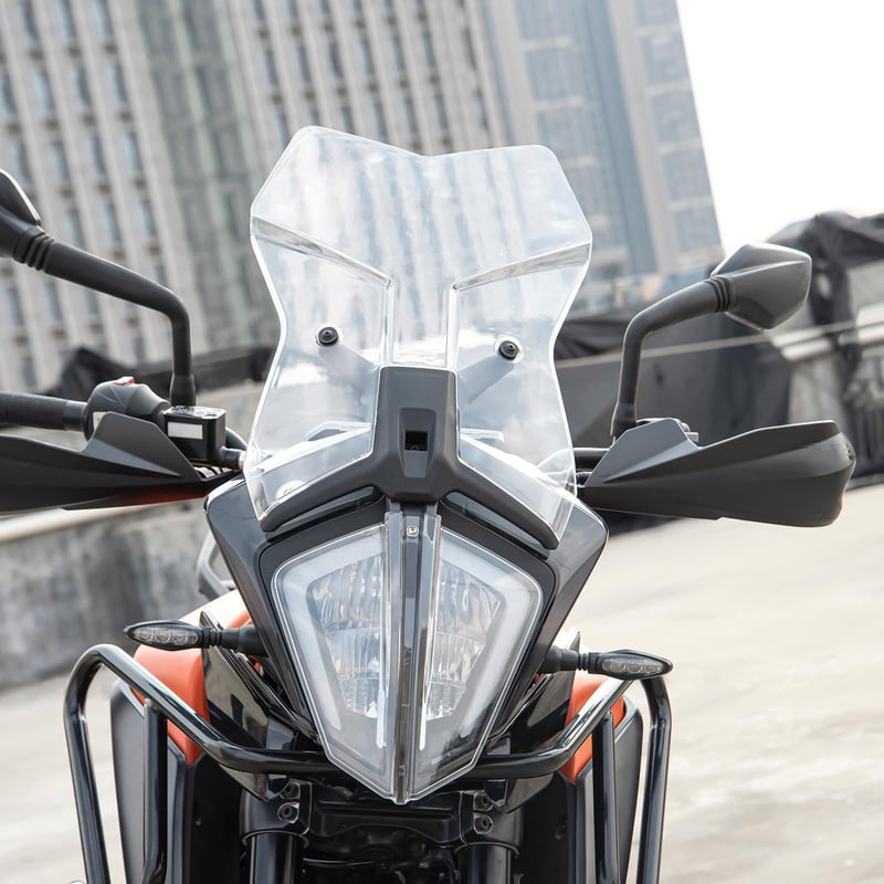 TAZGANTAX Motorkerékpár Szélvédő 390ADV 390 SW ADV 2019-2023 Átlátszó