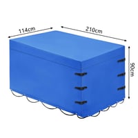 TAZZOR 600D Oxford vodootporna cerada za auto prikolicu (750 kg) - 210x114x90 cm 2