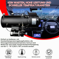 TAZZOR Diesel Vízmelegítő 12V 30KW Hidronikus Fűtés Teherautóhoz Lakóautóhoz 2