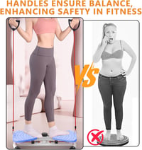 TAZZOR Twist Waist Machine Pedométerrel, 120 kg Terhelhetőség, Digitális Kijelzővel 6