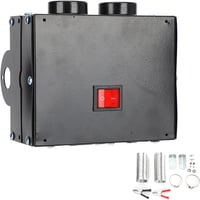 Tbest 12V 300W/600W Autófűtő Páramentesítő Ventilátor Halkított 4