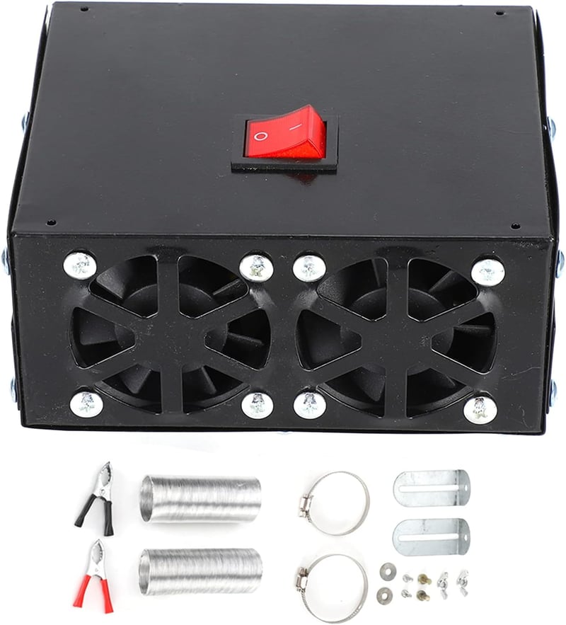 Tbest 12V 300W/600W Autófűtő Páramentesítő Ventilátor Halkított