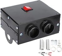Tbest 12V 300W/600W Autófűtő Páramentesítő Ventilátor Halkított 2