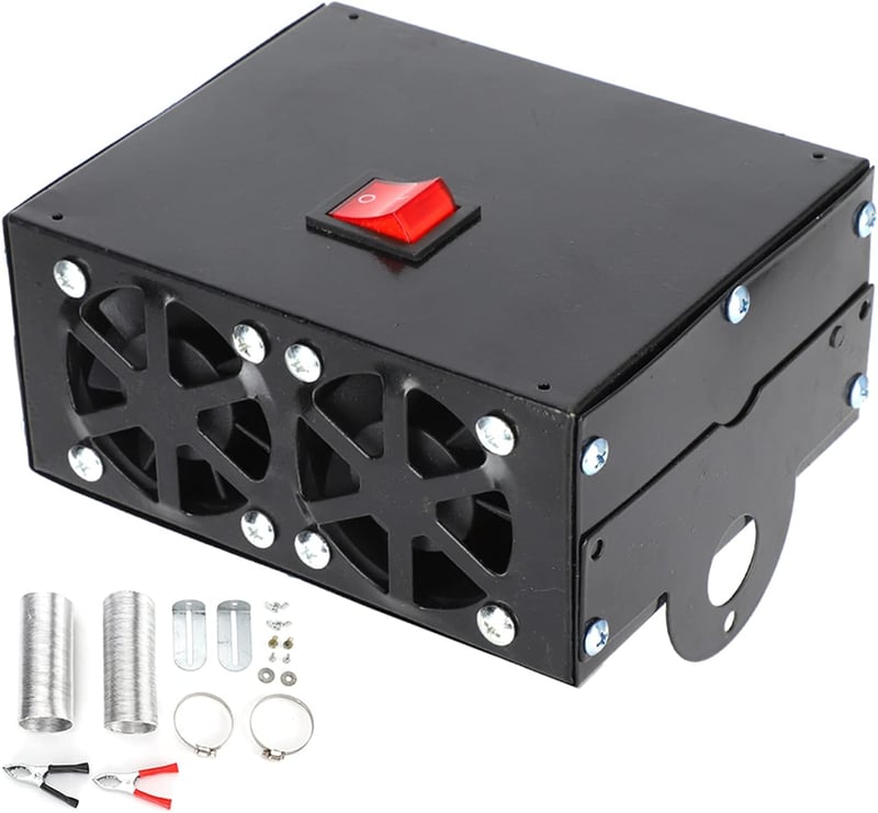 Tbest 12V 300W/600W Autófűtő Páramentesítő Ventilátor Halkított