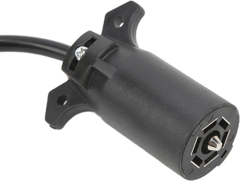 Tbest 13-Pin Utánfutó Csatlakozó 7-Pólusú Adapter Autó Teherautó Kábel