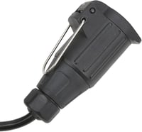 Tbest 13-Pin Utánfutó Csatlakozó 7-Pólusú Adapter Autó Teherautó Kábel 9