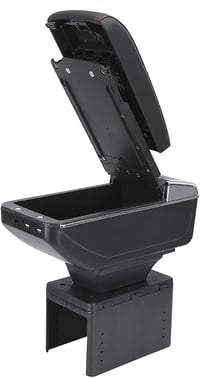 Tbest Autó Középkonzol Kartámasz USB Porttal Állítható Tárolódobozzal 8
