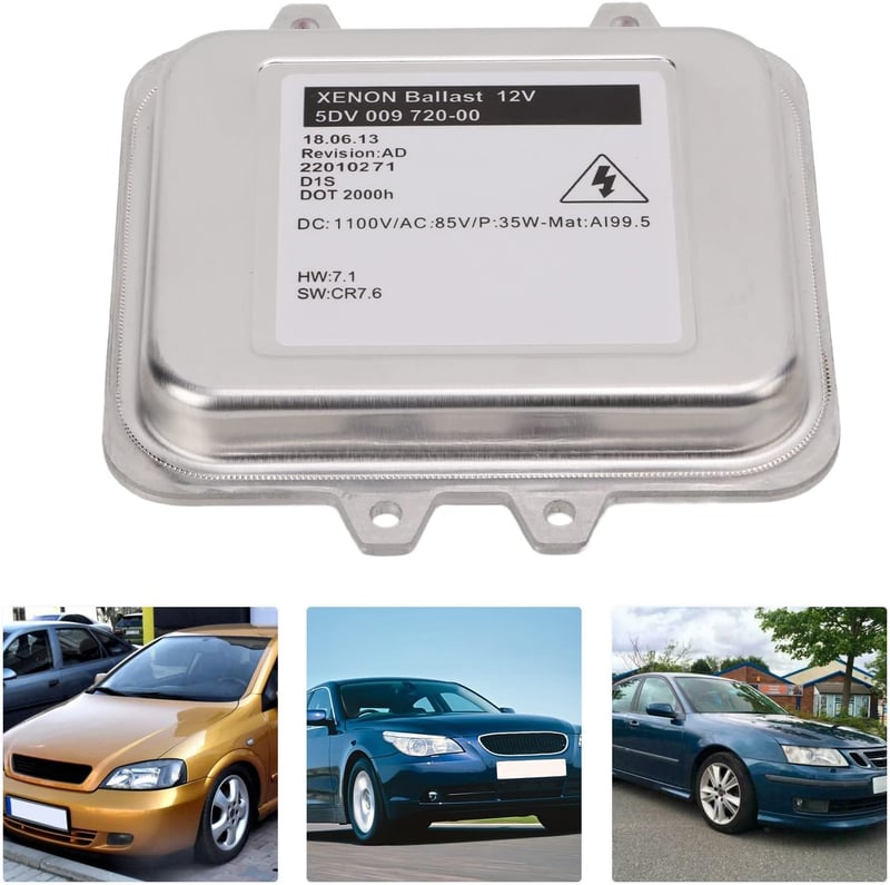 Tbest D1S Xenon Fényszóró Előtét Vezérlő Egység 12V - BMW 5 6 7 Sorozathoz - 5DV00972000 Csere Ballaszt ECU Modul