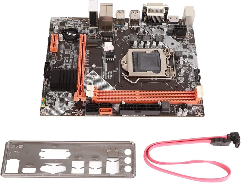 Tbest LGA 1155 B75 Alaplap M.2 USB3.0 SATA3 DDR3 Asztali Számítógéphez
