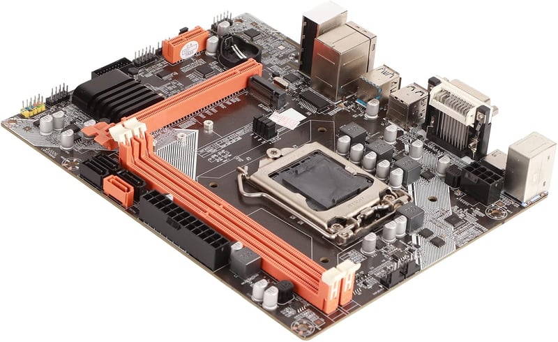 Tbest LGA 1155 B75 Alaplap M.2 USB3.0 SATA3 DDR3 Asztali Számítógéphez