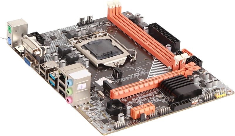 Tbest LGA 1155 B75 Alaplap M.2 USB3.0 SATA3 DDR3 Asztali Számítógéphez