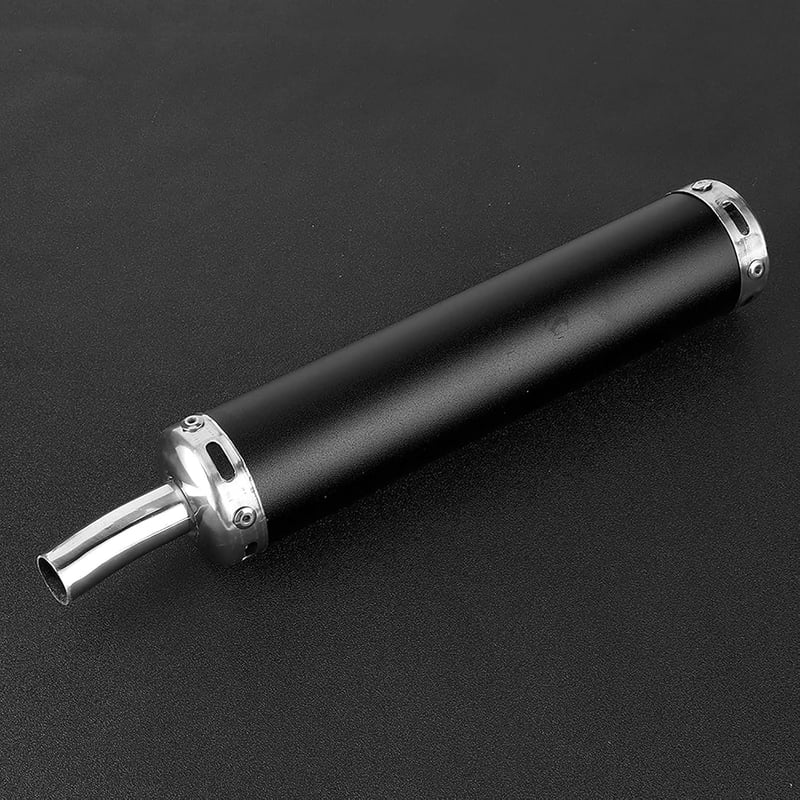 Tbest Motorkerékpár Kipufogó Bilincs Rozsdamentes Acél 20mm Fekete