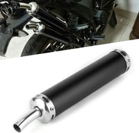 Tbest Motorkerékpár Kipufogó Bilincs Rozsdamentes Acél 20mm Fekete 9