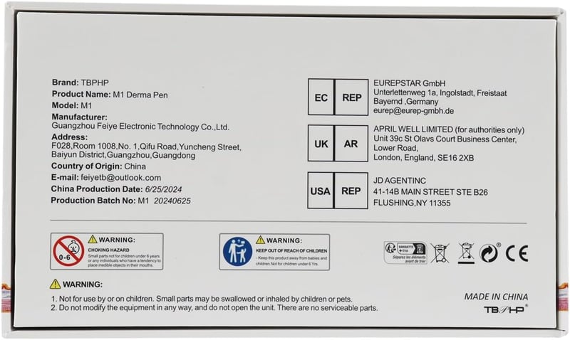 TBPHP M1 Professzionális Elektromos Derma Pen LCD Kijelzővel - 7 Sebességfokozat, 12 Cserélhető Fej, USB Tölthető, Ezüst Bőrfiatalító Készül