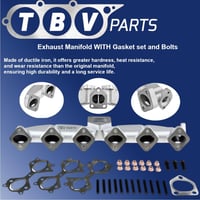 TBVPARTS Kipufogó Sokaság M57/M57N Diesel 2.5 3.0d Öntöttvas E46 E60 E65 X3 X5 3