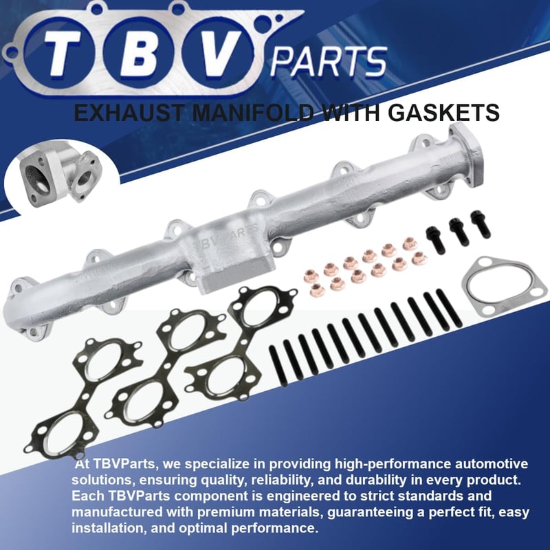 TBVPARTS Kipufogó Sokaság M57/M57N Diesel 2.5 3.0d Öntöttvas E46 E60 E65 X3 X5