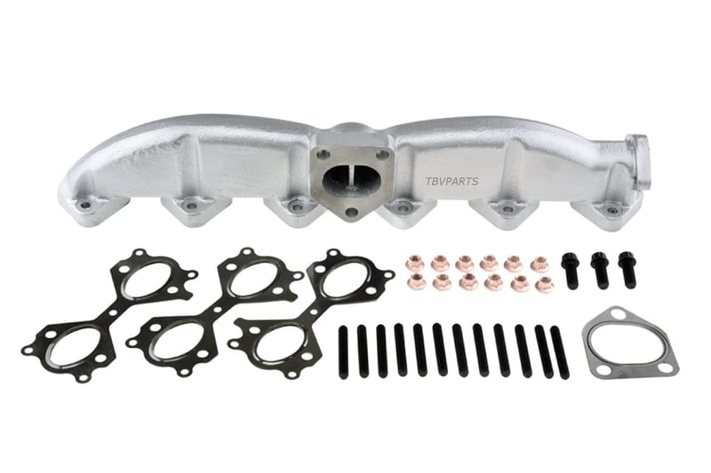 TBVPARTS Výfukové potrubie M57/M57N Diesel 2.5 3.0d Liatina E46 E60 E65 X3 X5