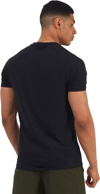 TCA Férfi Futópóló Rejtett Cipzáras Zsebbal - Edzés Shirt - S, Charcoal 2