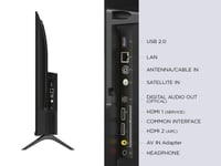 TCL 40SF540 40-palcový Full HD Smart TV, Fire OS 7, HDR10, HLG, Dolby Audio, DTS Virtual X, dvojpásmová Wi-Fi, čierny (kozmetické poškodenie, funkčný) 11