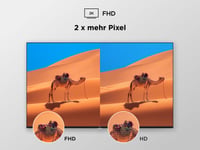 TCL 40V5C 40 colos Full HD Smart QLED TV Android TV HDR Google Cast Google Home Dolby Audio vékony dizájn 6