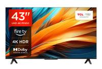 TCL 43PF650 43-palcový 4K Ultra HD Smart LED Fire TV – Dolby Vision, Dolby Atmos, HDR10, Alexa, AirPlay 2, Miracast 1