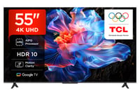 Televizor TCL 55V6C 55 inchi Direct LED 4K HDR Smart Google TV, compatibil cu Dolby Audio, Motion Clarity, Google Assistant și Alexa 1
