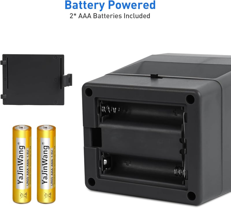 TCNEWCL 35mm Dia Nézegető LED Megvilágítással, 2x Nagyítás, Elemmel Működő
