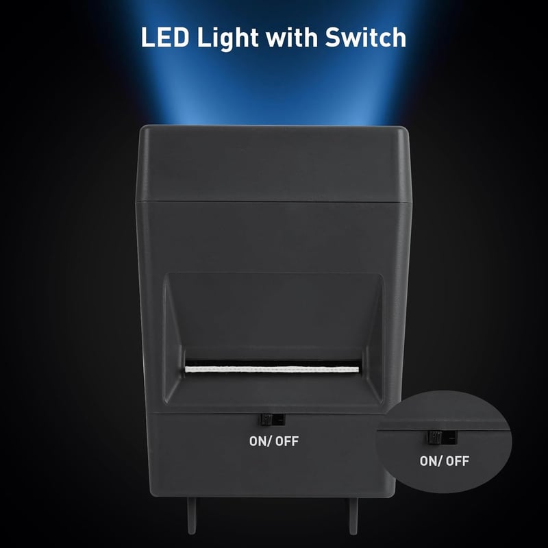 TCNEWCL 35mm Dia Nézegető LED Megvilágítással, 2x Nagyítás, Elemmel Működő
