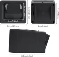 TCNEWCL 35mm Dia Nézegető LED Megvilágítással, 2x Nagyítás, Elemmel Működő 6