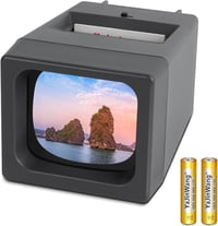 TCNEWCL 35mm Dia Nézegető LED Megvilágítással, 2x Nagyítás, Elemmel Működő 1