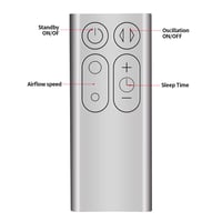 Náhradný diaľkový ovládač TCNOUMT pre čističku vzduchu Dyson TP00 TP01 AM11 Pure Cool Tower, strieborný, nekovový materiál, číslo dielu: 965824-06 965824-07 4