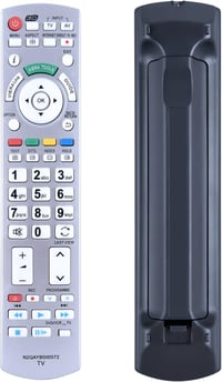 TCNOUMT N2QAYB000572 Távirányító Panasonic Viera TV-hez TX-L32DT30Y TX-L37DT30B TX-P42GT30B TX-P46ST32Y Helyettesítő Remote 1