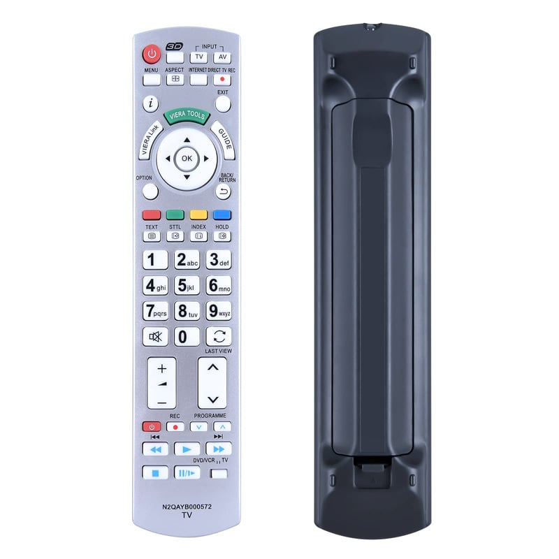 TCNOUMT N2QAYB000572 Daljinski upravljač za Panasonic Viera TV TX-L32DT30Y TX-L37DT30B TX-P42GT30B TX-P46ST32Y Zamjenski daljinski