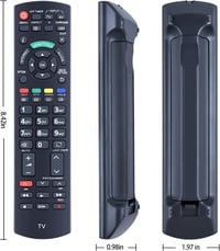 TCNOUMT N2QAYB000753 Távirányító Panasonic Viera TV-hez TX-L32E5Y TX-L32E5B TX-L32E5E TX-L32E30E TX-L32E31B TX-L32D25E Kompatibilis 7