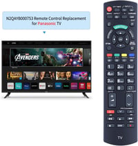 TCNOUMT N2QAYB000753 Távirányító Panasonic Viera TV-hez TX-L32E5Y TX-L32E5B TX-L32E5E TX-L32E30E TX-L32E31B TX-L32D25E Kompatibilis 2