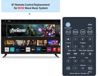 TCNOUMT Pótló Távirányító Bose Sound Touch Wave Zenerendszerhez I II III IV Kompatibilis AWRCC1 AWRCC2 AWRCC3 Modellekkel 2
