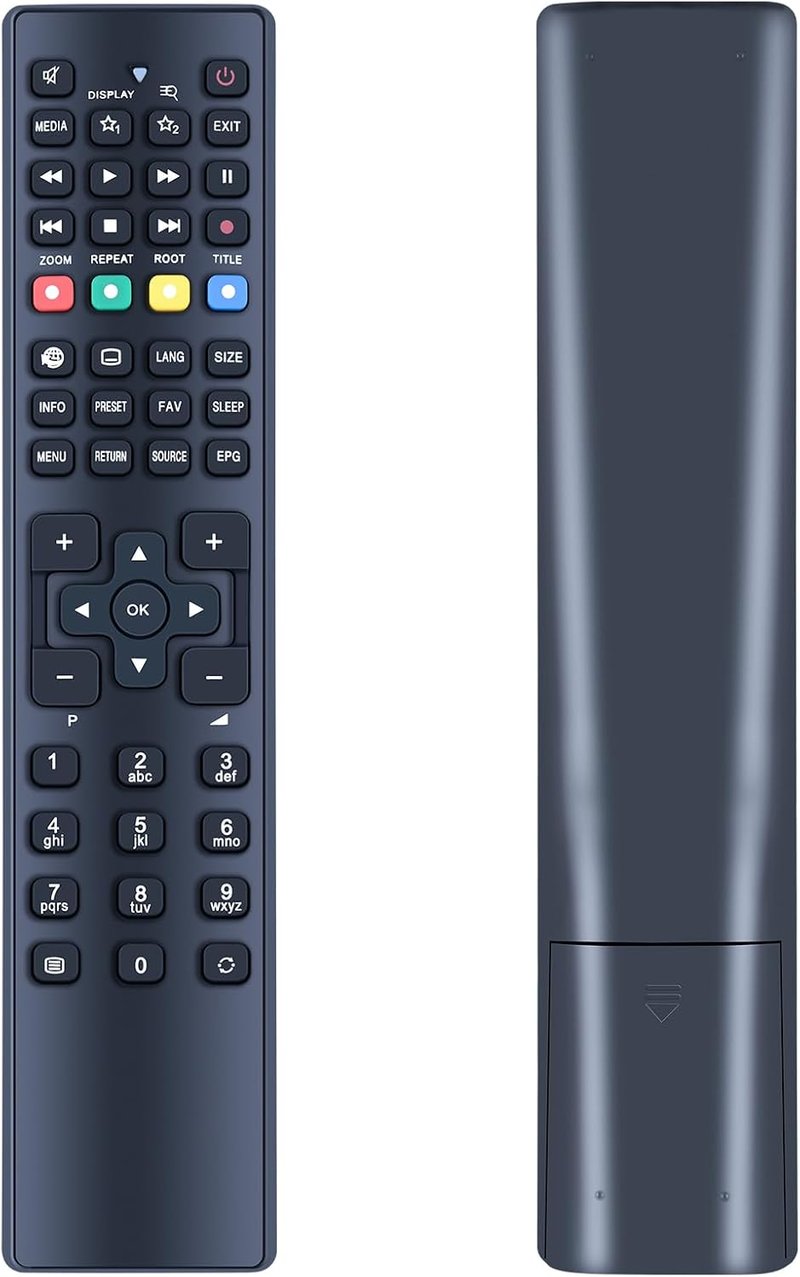 TCNOUMT RC1208 Távirányító MEDION TV-hez - Helyettesítő Távkapcsoló MD30297 MD20255 MD20294 MD21080 MD21106 MD30588 Modellekhez