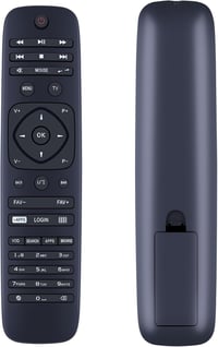 TCNOUMT RC2964506/01B Távirányító KARTINA TV Comigo Quattro IPTV Boksz Helyettesítő Fekete Univerzális Vezérlő 1